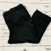 Michael Kors Women&#39;s Pants Black Gramercy Fit Cropped Elastic 22W - £15.90 GBP