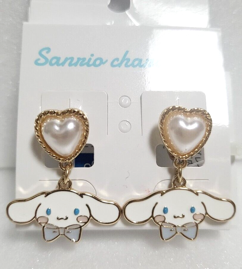 Cinnamoroll Accessory clip-on earrings SANRIO 2022' Cute - $33.66