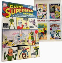 Vintage 1962 DC Comics: Giant Superman Annual #5  - Rare Collectible - $39.00