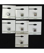 Italian Add-A-Link Charms 9mm  Stainless Steel Lot of 7 - $235.60 MXN