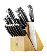 Premium Quality 15-Piece Knife Set with Block, Razor-Sharp - $449.85