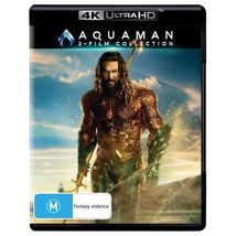 Aquaman 2-Film Collection 4K Ultra HD + Blu-ray | Aquaman 1 &amp; 2 | Region B - $39.17