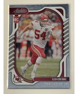 2022 Panini Absolute - Silver Base Rookie #183 Leo Chenal - Kansas City ... - $92.08 MXN