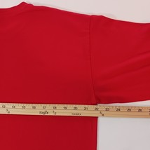 Gildan UNIVERSITY OF SOUTH ALABAMA Men's Red Long SleevePullover Shirt Chest 44 image 14