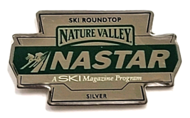 Nature Valley NASTAR Ski Roundtop Silver Pin Alpine Racing Ski Resort Pe... - $12.99