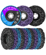 10 Pack Strip Discs 4 Inch Stripping Wheel for Angle Grinder Clean and R... - £32.88 GBP