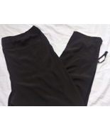 Chico&#39;s Size 3=XL Black Washable Polyester Elastic waist w/ Ankle Detail... - $17.32