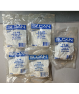 5 Packs SLOAN F-5-AW Spud Coupling &amp; Flange Kit For 3/4 SPUD Urinal 0306125 - $49.49