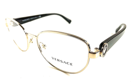New Versace Mod.12B46 1332 Gold 52mm Women&#39;s Eyeglasses Frame Italy #2 - £132.97 GBP