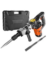VEVOR Demolition Jack Hammer Concrete Breaker 1400W Electric Hammer 2 Ch... - $173.78 CAD