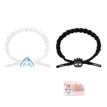 Cinnamoroll Cinnamon Lovers Woven Wrist Rope Chains Bracelet Fashion 2pcs Set - £23.18 GBP