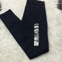 Forever 21 dark rinse stretch denim skinny jeans Women’s Junior Size 27 - £11.71 GBP