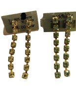 Cache Earrings Rhinestone Dangle Chandelier 2&quot; Long Wedding Event $28 NWT - $11.20