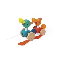 Janod Duck Family Pull Along Toy  - $818.62 MXN