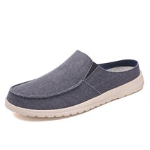 Men Casual Shoes Canvas Slip-On 2022 Man Loafers Breathable New Male Outdoor Cla - £37.45 GBP