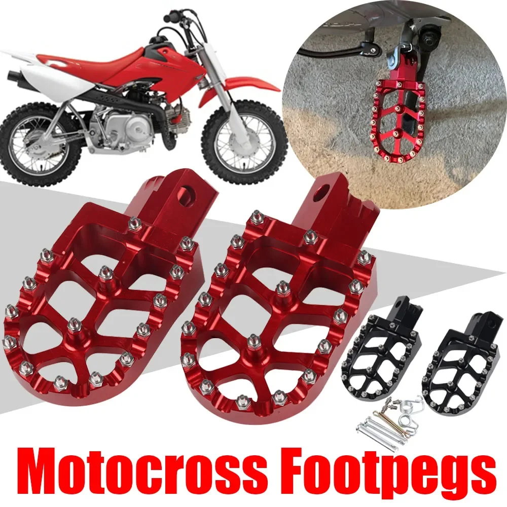Motorcycle Accessories Footpeg Footrest Foot Pegs Pedal For HONDA CRF XR... - £33.21 GBP+