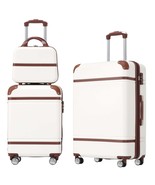 Lightweight White Hardshell Luggage Set (3pc) - $2,903.92 MXN