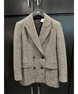 Elie Tahari Double-Breasted Blazer - Classic Houndstooth - €101,27 EUR