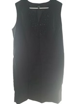 Rafaella Ponte V-Neck Shift Dress, Sz 16 - £12.49 GBP