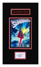 Christopher Reeve Original Autograph Museum Framed Ready to Display - £1,172.60 GBP