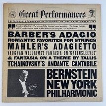 Bernstein NY Philharmonic Romantic Favorites For Strings Vinyl LP Album  MY-3848 - £15.59 GBP