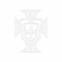 Portugal National Team White Transfer Sticker FPF Official Emblem - 7.5&quot;... - £18.79 GBP