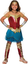 Justice League Child&#39;S Wonder Woman Premium Girl&#39;S Costume, Medium - £95.11 GBP