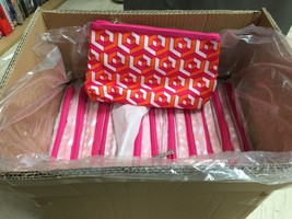 NIB 36 Clinique Jonathan Adler Makeup Zip Cosmetic Bags Purses Wholesale Lot - $33.27