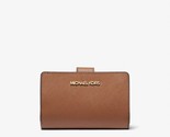Michael Kors Medium Crossgrain Leather Wallet ~NWT~ Luggage - £66.03 GBP