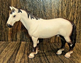 Schleich Retired 2008 White Hanoverian Stallion with Black Mane Horse Figure - £11.18 GBP