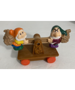 Disney Snow White And The Seven Dwarfs Mine Train Teeter Totter Rail Car... - $5.13