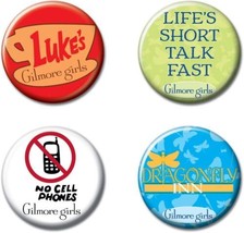 Gilmore Girls TV Series Metal Button Assortment of 17 Ata-Boy YOU CHOOSE... - £1.17 GBP