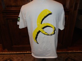 Vtg White Get Twisted Smirnoff Citrus Twist Cotton PARTY T-shirt Adult L Vodka - £16.43 GBP