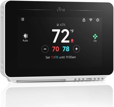 Vine Programmable Thermostat For House With 4.3&quot; Touch Screen, Wifi Smar... - $155.99