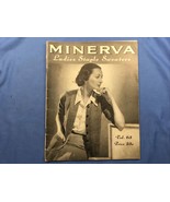 Vintage Minerva Style Book Catalog 1942 Ladies Sweaters - $54.28 CAD