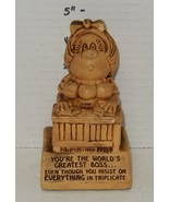 Vintage Russ Wallace Berries 1973 “You&#39;re the worlds Greatest Boss” #W-339 - $459.42 MXN