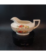 Homer Laughlin Poppy &amp; Rose Gravy Boat #J41N8, OBO - $454.28 MXN