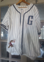 Men&#39;s Walt Disney World Grumpy Miner League #37 Baseball Jersey Size X-Large XL - £37.08 GBP