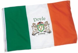Doyle Irish Coat of Arms Ireland Flag - 3&#39;x5&#39; foot - £28.71 GBP