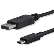 StarTech.com 6ft/1.8m USB C to DisplayPort 1.2 Cable 4K 60Hz - USB-C to DP Adapt - $47.92