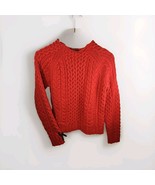 Woman's Pendleton Wool Sweater Red Extra Small Excellent Pre-owned Condition - $32.73