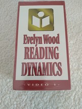 EVELYN WOOD READING DYNAMICS PROGRAM 3-VHS SET BRAND NEW, NEVER BEEN OPENED - £3.92 GBP