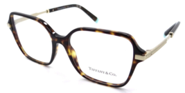 Tiffany &amp; Co Eyeglasses Frames TF 2222 8015 54-16-145 Havana Made in Italy - £101.51 GBP