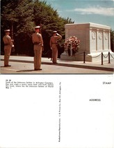 Virginia(VA) Arlington Natl. Cemetery Tomb of the Unknown Soldier VTG Postcard - £7.39 GBP