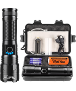 Flashlights High Lumens Rechargeable, LED Flashlight Super Bright 3000 L... - $31.27 CAD