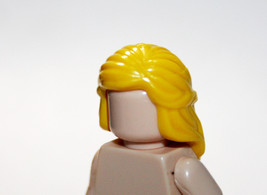 Blond Female Hair For Rare Minifigures - $77.34 MXN