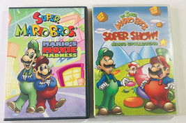 Vintage Super Mario Bros: Mario&#39;s Movie Madness &amp; Mario Spellbound 1989 / 1990 - £9.84 GBP