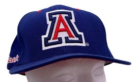 Arizona Wildcats Baseball Hat Adjustable Cap Lid Colosseum Navy Blue - £11.62 GBP