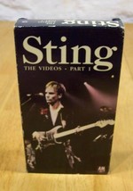 Sting The Videos Part 1 Vhs Video 1987 - £11.61 GBP
