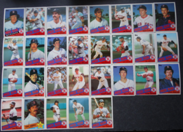 1985 Topps Boston Red Sox Team Set of 29 Baseball Cards - £23.52 GBP